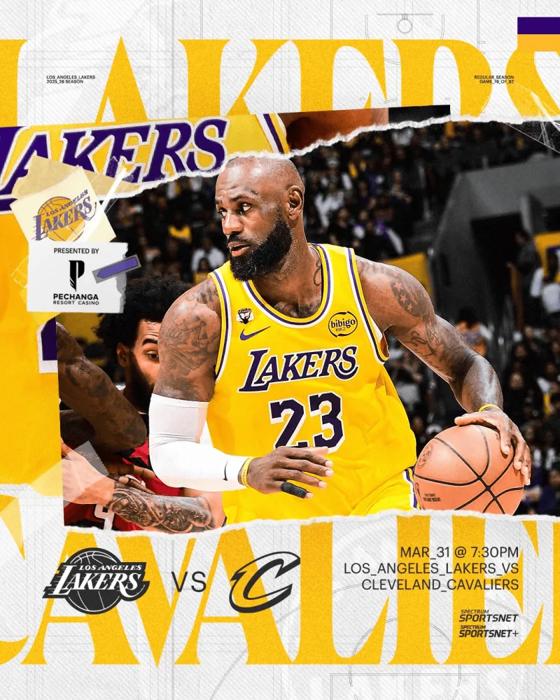 登录入口-湖人首发：东契奇、里夫斯、拉拉维亚、詹姆斯、艾顿